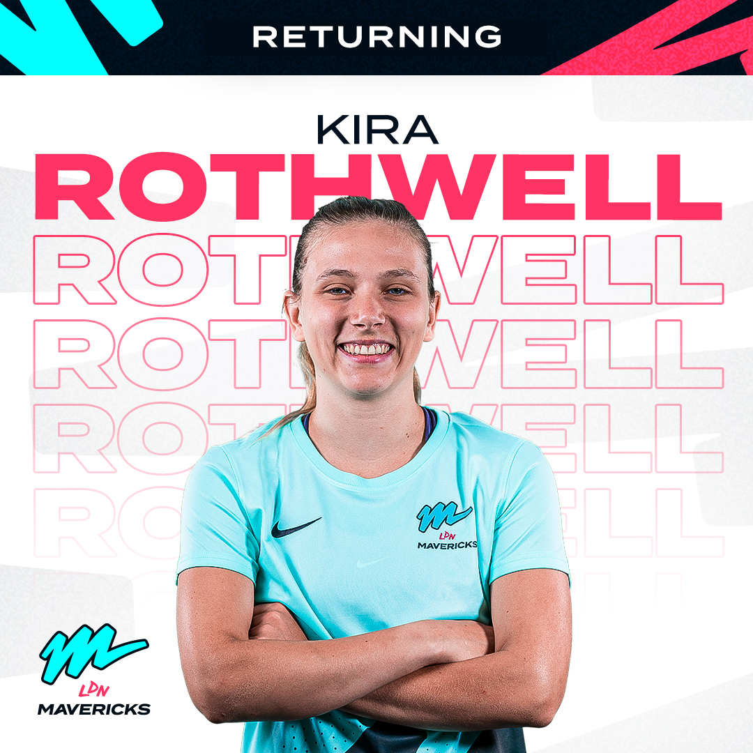 Kira Rothwell returns to London Mavericks for 2025 Netball Super League Season